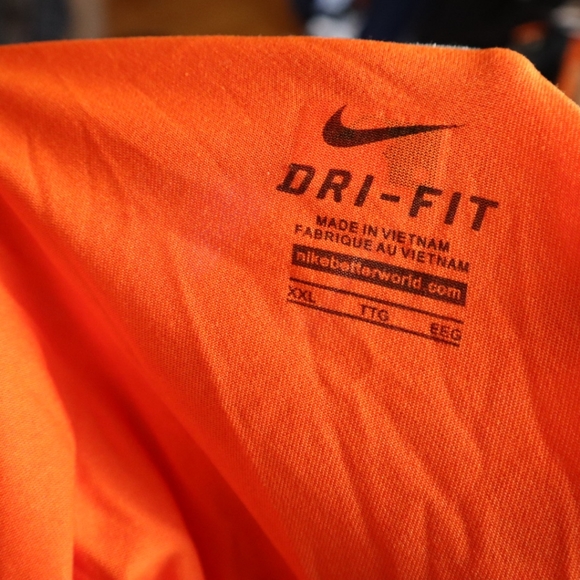 Nike Dri Fit Detroit Togers Baseball Short Sleeve T Shirt 2XL / XXL - Picture 6 of 8